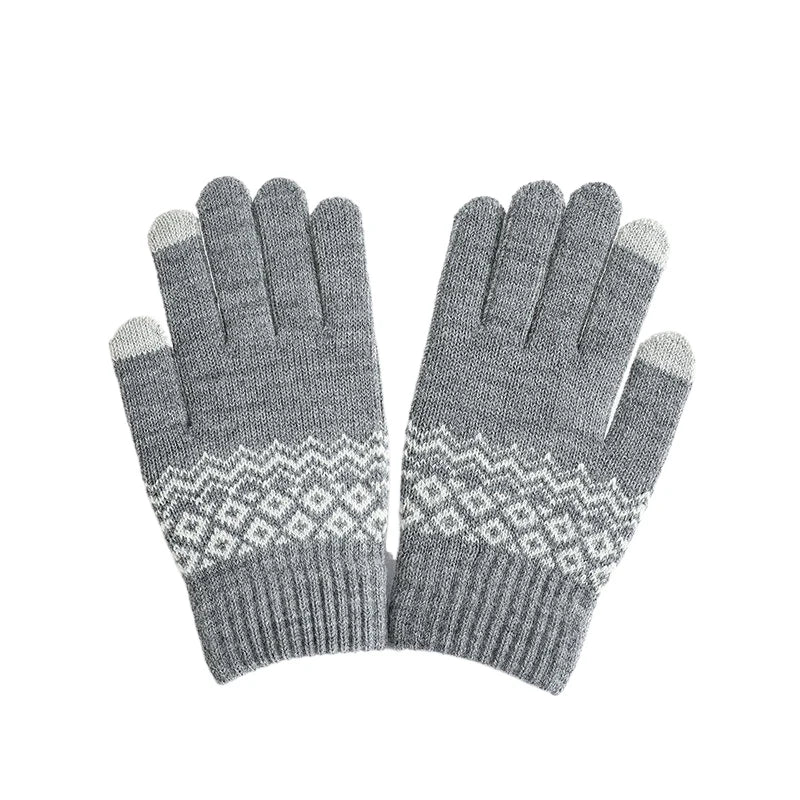 
                  
                    Stylish Knitted Touchscreen Gloves - Gentevra
                  
                