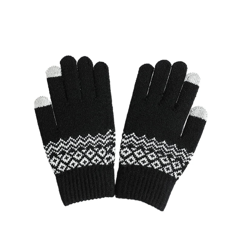 
                  
                    Stylish Knitted Touchscreen Gloves - Gentevra
                  
                