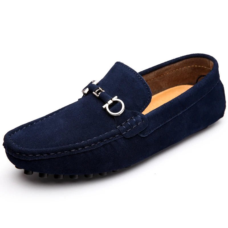 
                  
                    Timeless Suede Loafers - Gentevra
                  
                