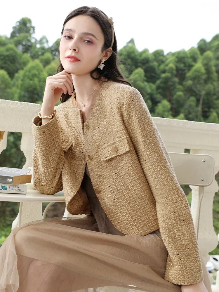 
                  
                    Tweed Jacket - Gentevra
                  
                