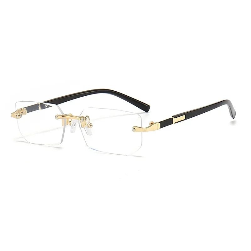 
                  
                    Unisex Rimless Square Frame Eyeglass - Gentevra
                  
                