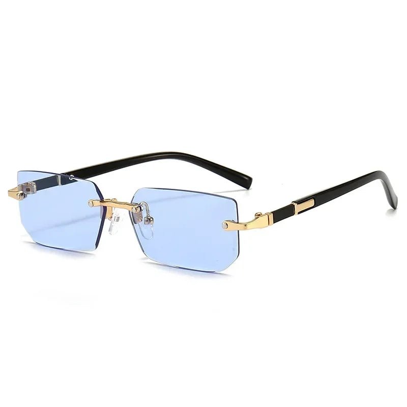 
                  
                    Unisex Rimless Square Frame Eyeglass - Gentevra
                  
                