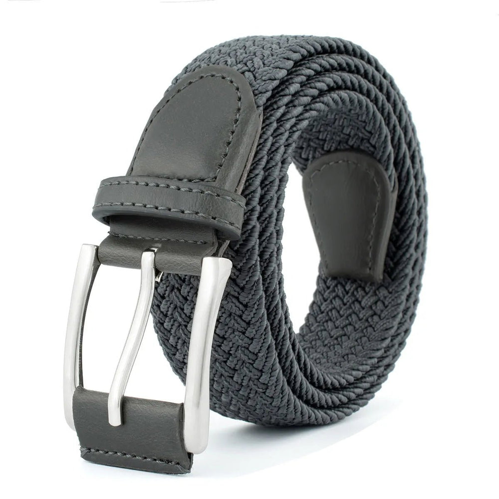 
                  
                    Unisex Stretch Woven Braided Belt - Gentevra
                  
                