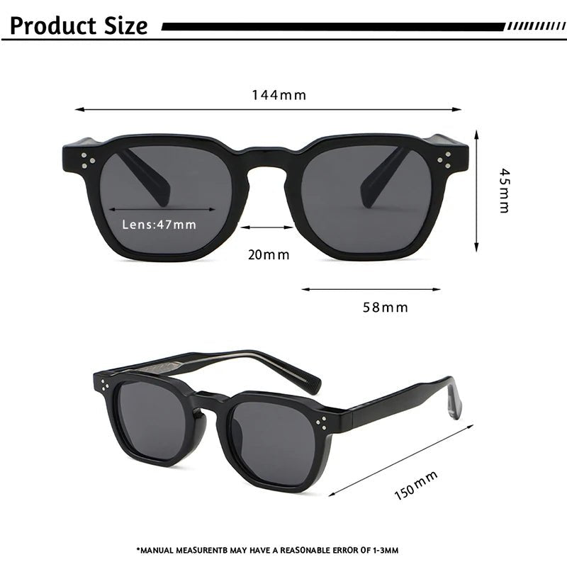 
                  
                    Unisex Timeless Square Sunglass - Gentevra
                  
                