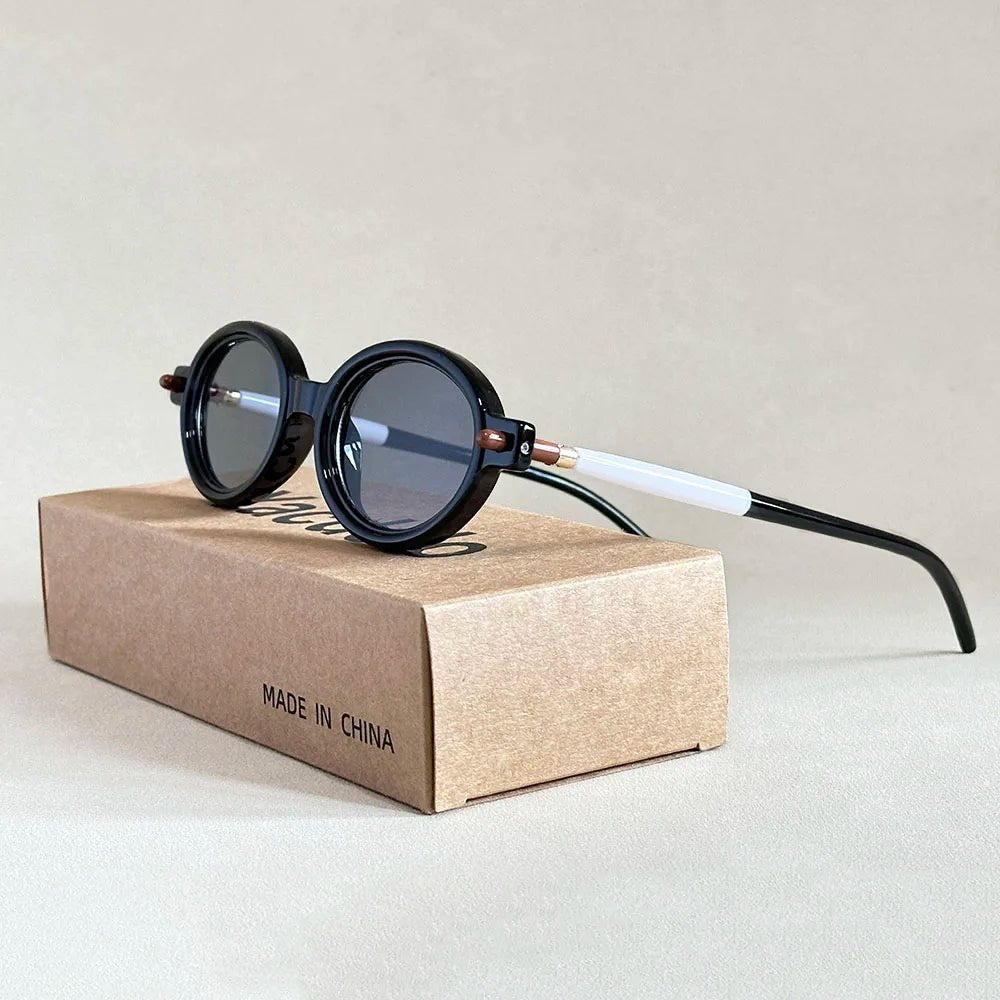 Vintage Oval Sunglasses - Gentevra